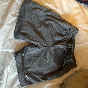 Nike grey shorts size 4